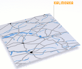 3d view of Kalinówka