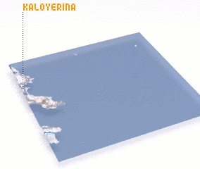 3d view of Kaloyerína