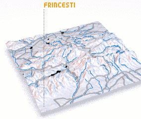 3d view of Frînceşti