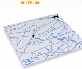 3d view of Akmenynai