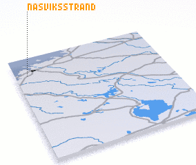 3d view of Näsviksstrand