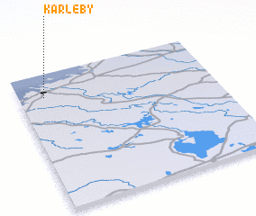3d view of Karleby