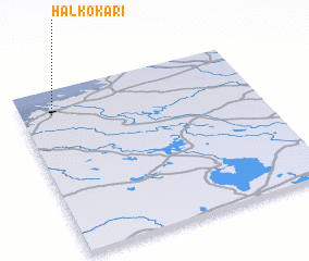 3d view of Halkokari
