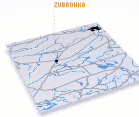 3d view of Żubrówka