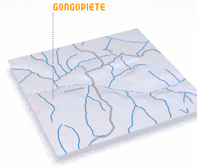 3d view of Gongo-Piete