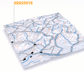 3d view of Krasnoye