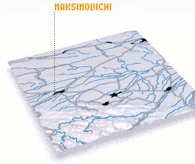 3d view of Maksimovichi