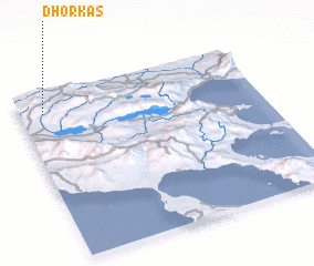 3d view of Dhorkás