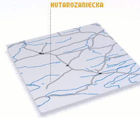 3d view of Huta Różaniecka