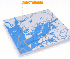 3d view of Sancta Maria