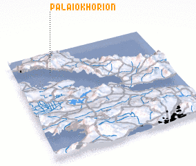 3d view of Palaiokhórion