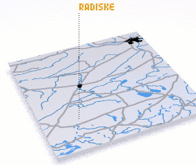 3d view of Radiškė