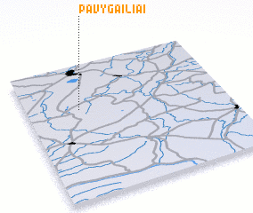 3d view of Pavygailiai