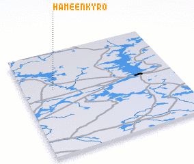 3d view of Hämeenkyrö