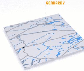 3d view of Gennarby