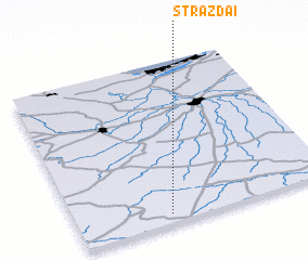3d view of Strazdai