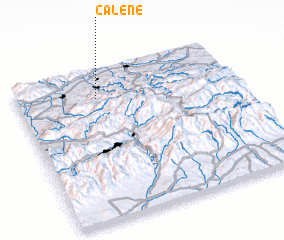 3d view of Călene