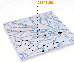 3d view of Cetăţuia