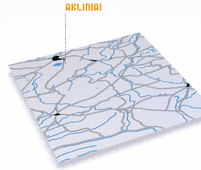 3d view of Akliniai