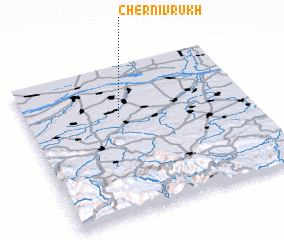 3d view of Cherni Vrŭkh