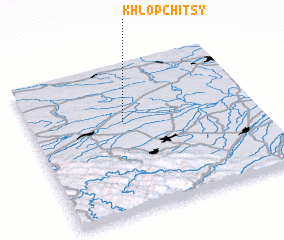 3d view of Khlopchitsy