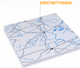 3d view of Konstantynówka