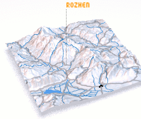 3d view of Rozhen