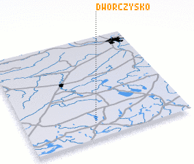 3d view of Dworczysko