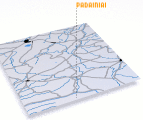 3d view of Padainiai