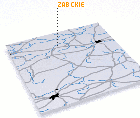 3d view of Żabickie