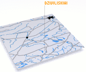 3d view of Dziviliškiai