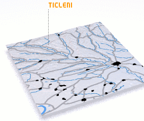 3d view of Ţicleni