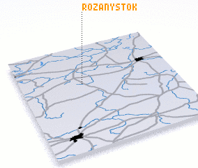 3d view of Różanystok