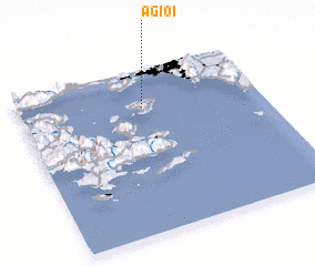 3d view of Ágioi