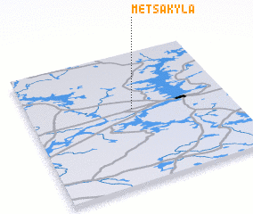 3d view of Metsäkylä