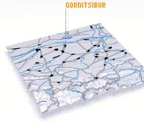 3d view of Gorni Tsibŭr