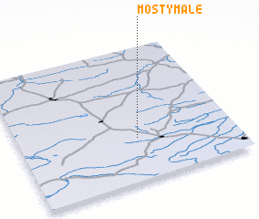 3d view of Mosty Małe