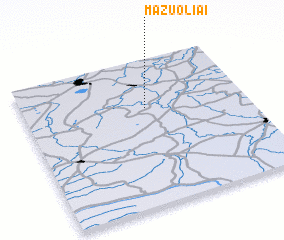 3d view of Mažuoliai