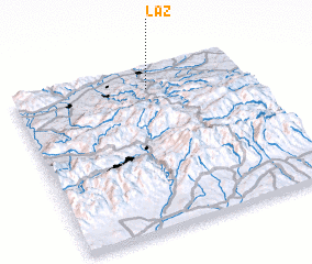 3d view of Laz