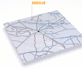 3d view of Kakoje