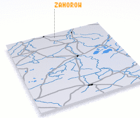 3d view of Zahorów