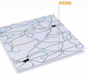 3d view of Pieńki