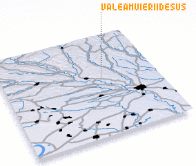 3d view of Valea Muierii de Sus