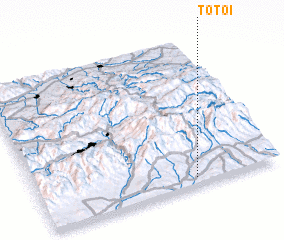 3d view of Ţoţoi