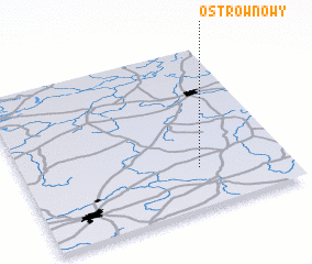 3d view of Ostrów Nowy