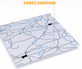 3d view of Świdziłówka Nowa