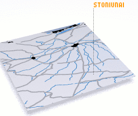 3d view of Stoniūnai