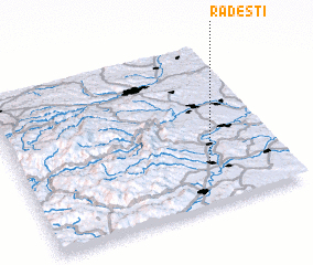 3d view of Rădeşti