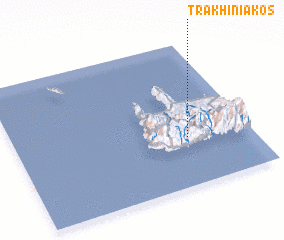 3d view of Trakhiniákos