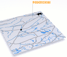 3d view of Poderiškiai